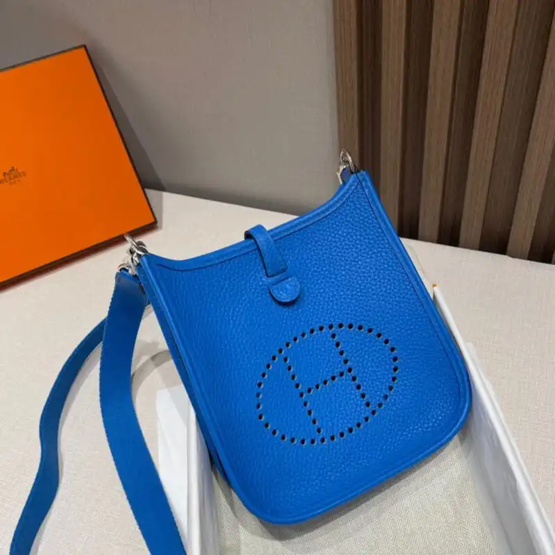Discover the timeless elegance of the Hermes Evelyne II TPM in Deep Blue. Perfect for every occasion, it’s a true treasure! 💙✨👜 https://tinyurl.com/2ahlpnjk