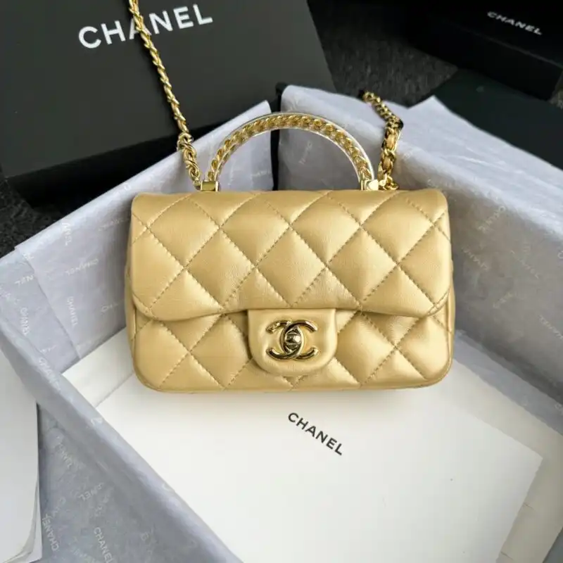 Elevate your elegance with the CHANEL Classic Flap Handle. A timeless treasure that whispers sophistication and charm. 💖✨👜 https://tinyurl.com/23pr4oqq