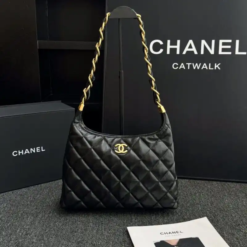 Discover the elegance of the CHANEL 24a Hobo Large in timeless black. Perfect for any occasion, it adds a touch of sophistication to your style. 🖤✨👜 https://tinyurl.com/2apg8r5c