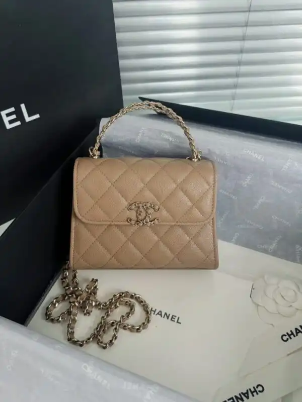 Introducing the CHANEL 23P Kelly Handle in Milk Tea ☕️✨ A timeless piece that adds a touch of elegance and warmth to your style. 💖 https://tinyurl.com/2xqyztm7