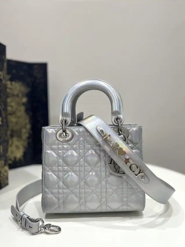 Discover the enchanting Lady Dior Silver ABC, where elegance meets personalization. Let your style shine with every detail. ✨💖👜 https://tinyurl.com/27rt5jnp