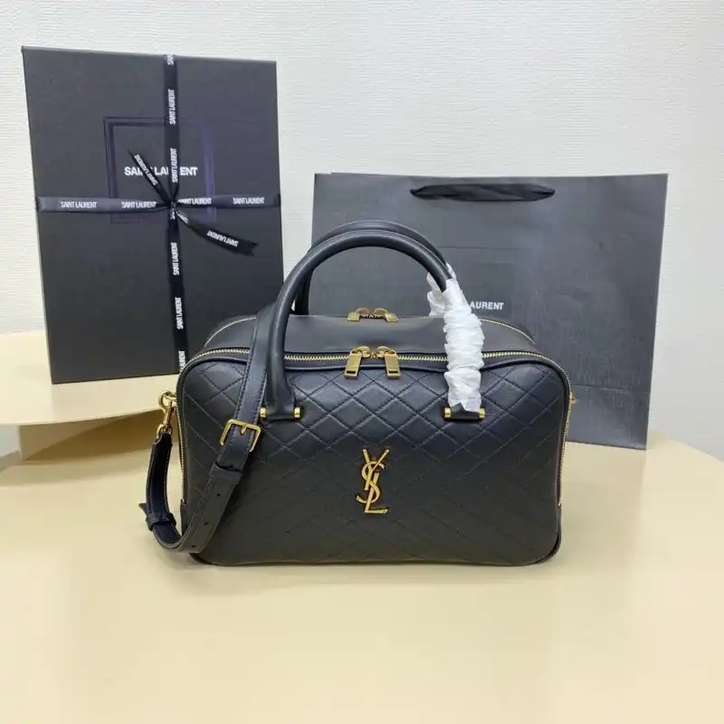 Discover the timeless elegance of the YSL Liya Retro Luggage Bag, perfect for your journeys.✨ Treat yourself with love! 💖🧳 https://tinyurl.com/26mzmma3