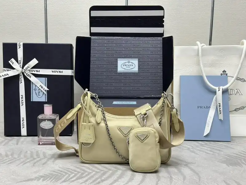 Introducing the Prada Re-Edition Nylon 2005 in cheerful yellow! 🌼✨ A timeless blend of style and sustainability, perfect for every occasion. 💛🌟 https://tinyurl.com/2c8g6n33