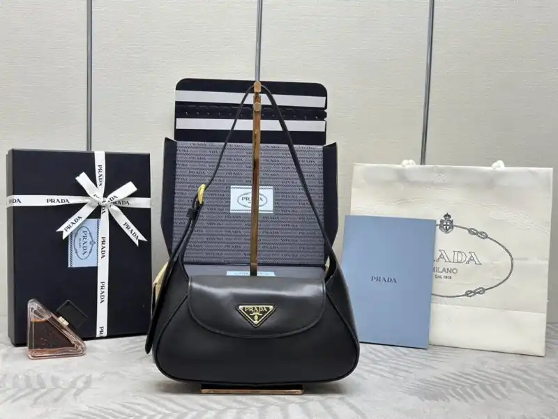 Discover elegance with the Prada Small Shoulder Bag in black. A perfect companion for any occasion, blending style and sophistication effortlessly. 🖤✨👜 https://tinyurl.com/29osgphg