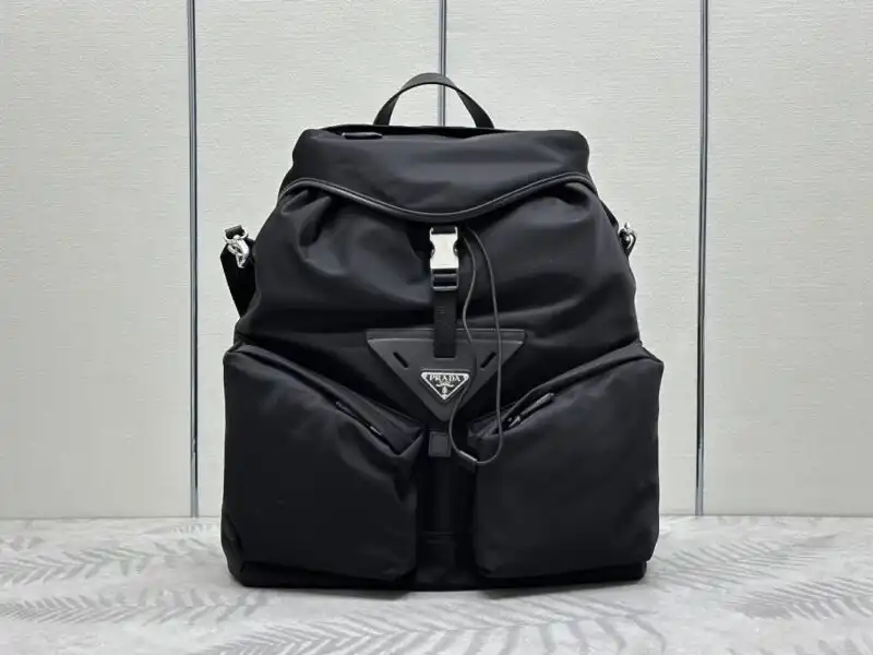 Discover the elegance of the Prada Re-Nylon Black Backpack—where sustainability meets style. Perfect for every adventure! 🌿🖤✨ https://tinyurl.com/23mlq7z6