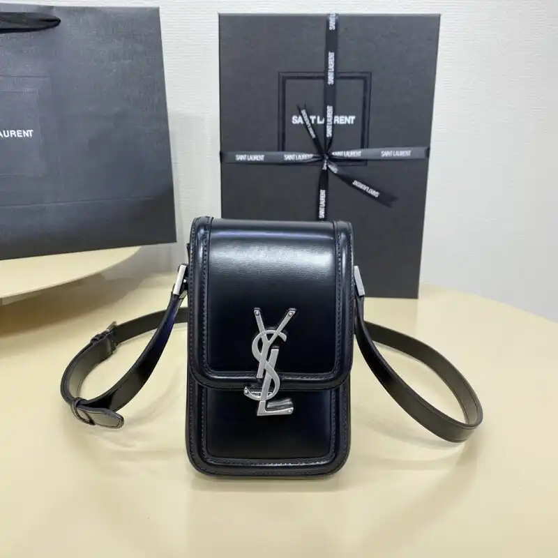 Discover the elegance of the YSL Solferino Mini in classic black. A timeless companion for your stylish adventures! 🖤✨👜 https://tinyurl.com/27dw97el