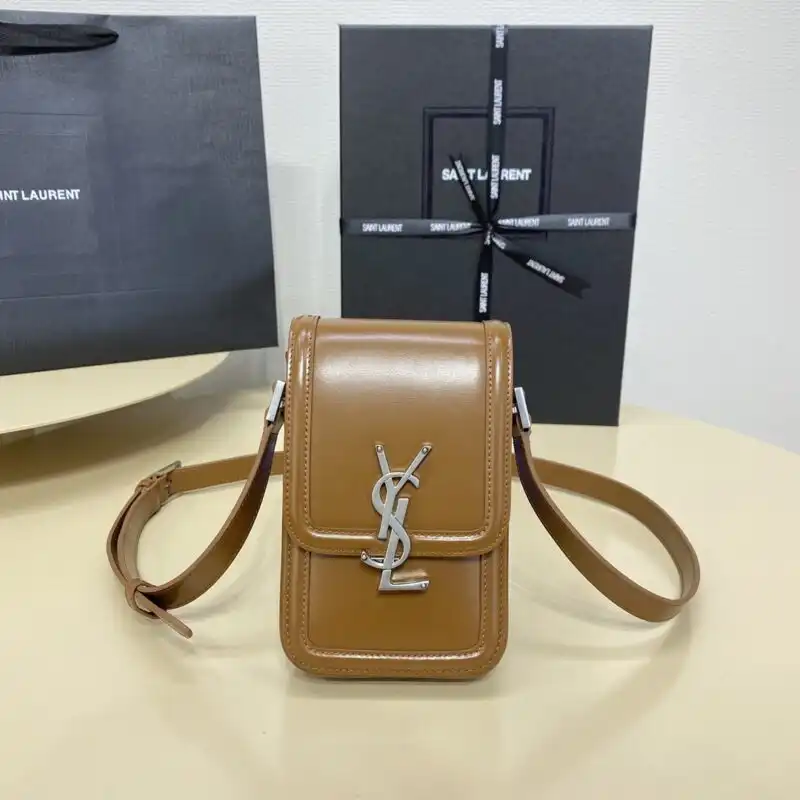 Discover the elegance of the YSL Solferino Mini in warm brown. A perfect blend of style and grace for every occasion. ✨👜💖 https://tinyurl.com/2263glj4