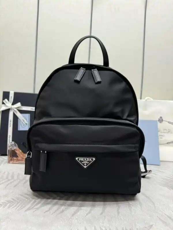Discover the elegant Prada Re-Nylon Classic Backpack: a sustainable choice that blends style and compassion. 🌿✨ Perfect for your adventures! 🎒💖 https://tinyurl.com/2b7nxo24