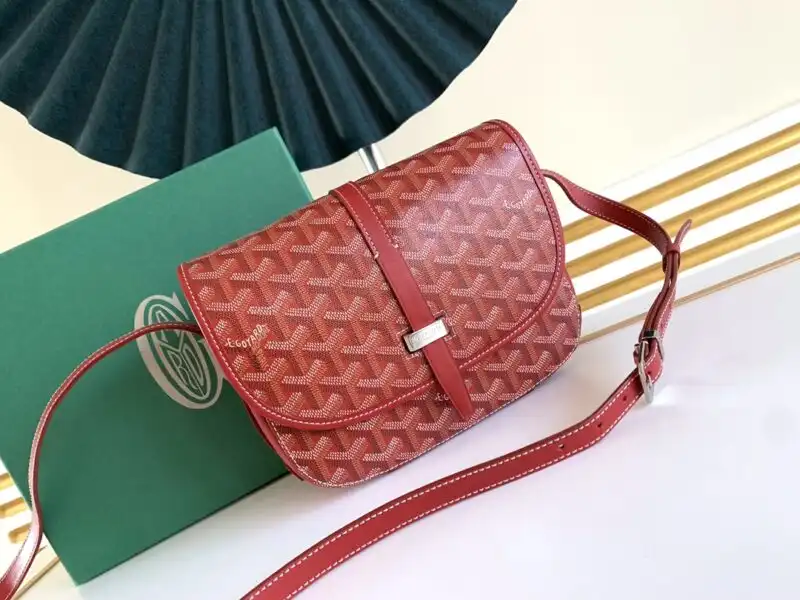 Discover the elegance of Goyard Belvedere in radiant red. A timeless accessory that adds warmth and charm to your collection. ❤️✨ https://tinyurl.com/245f3a9p