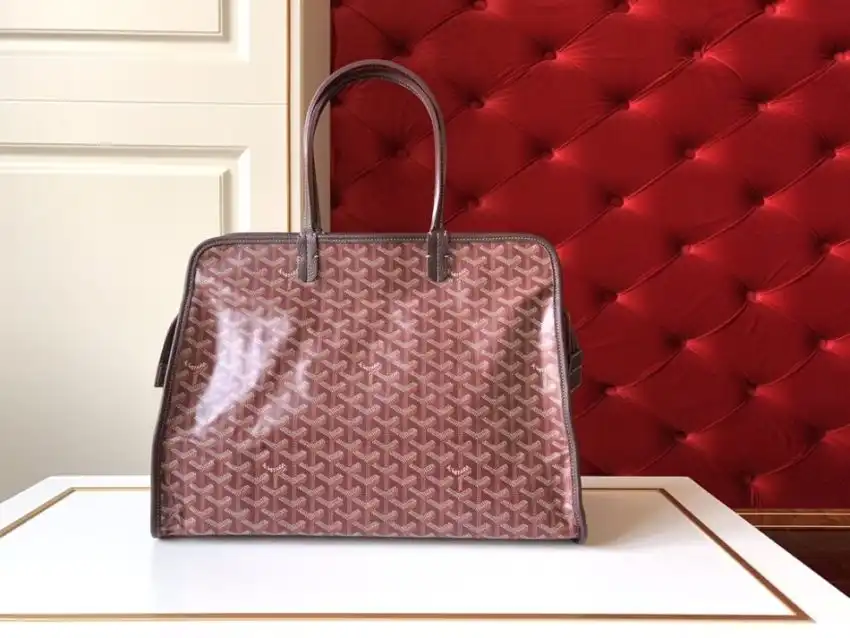 Discover the timeless elegance of Goyard Hardy Bordeaux, where luxury meets craftsmanship. Embrace sophistication with every detail. ✨❤️🍷 https://tinyurl.com/2769aw8v