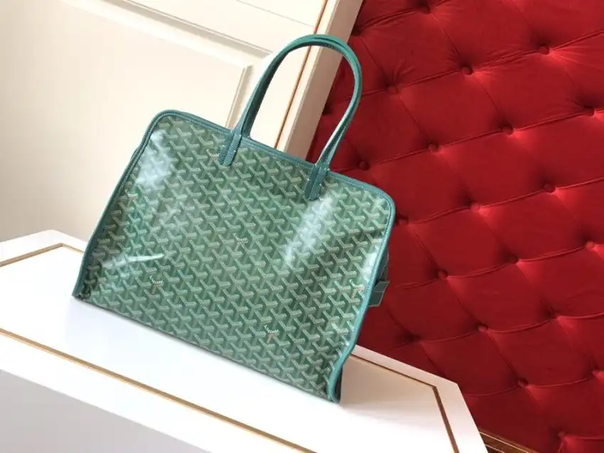 Discover the serene elegance of Goyard Hardy Green 🌿✨. A gentle hue that brings harmony and tranquility to your style. 💚 https://tinyurl.com/2ckxdknf