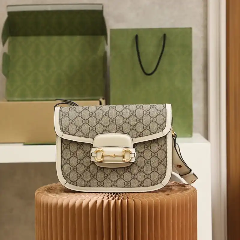 Discover timeless elegance with the Gucci Horsebit 1955 in classic beige. Embrace sophistication and style with every step. ✨👜💖 https://tinyurl.com/2afu85hz