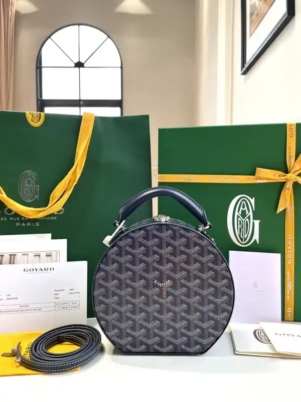 Discover the elegance of the Goyard Alto Box in deep blue. A timeless piece that whispers sophistication and charm. 💙✨👜 https://tinyurl.com/292jfetf