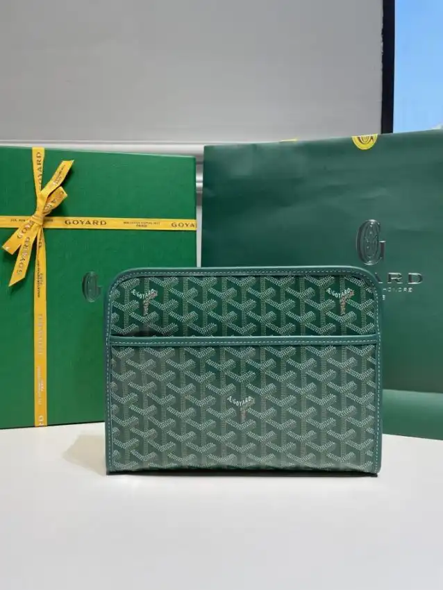 Elevate your travel essentials with the Goyard Jouvence Toiletry Bag, where timeless elegance meets gentle luxury. 👜✨ Perfect for every journey! 🌍💖 https://tinyurl.com/263rt6gg