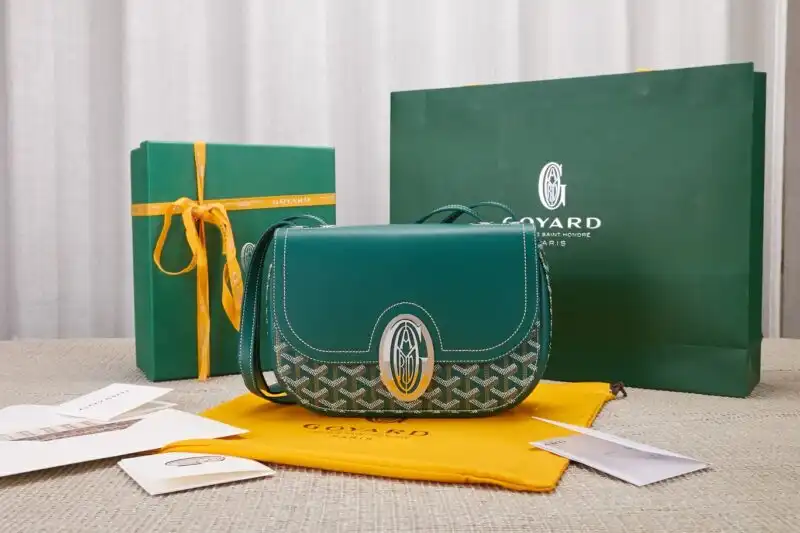 Discover the timeless elegance of the Goyard 233 Bag in serene green. A perfect companion for your everyday adventures! 🌿✨👜 https://tinyurl.com/258qjmup