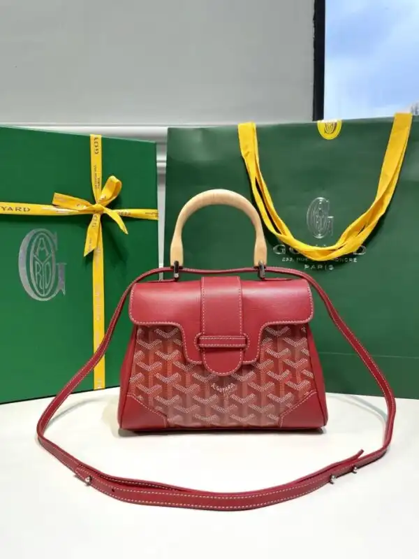 Introducing the Goyard Saigon Souple Mini in radiant red! 🌟 A perfect blend of elegance and charm for your everyday adventures. ❤️✨ https://tinyurl.com/294ragu7