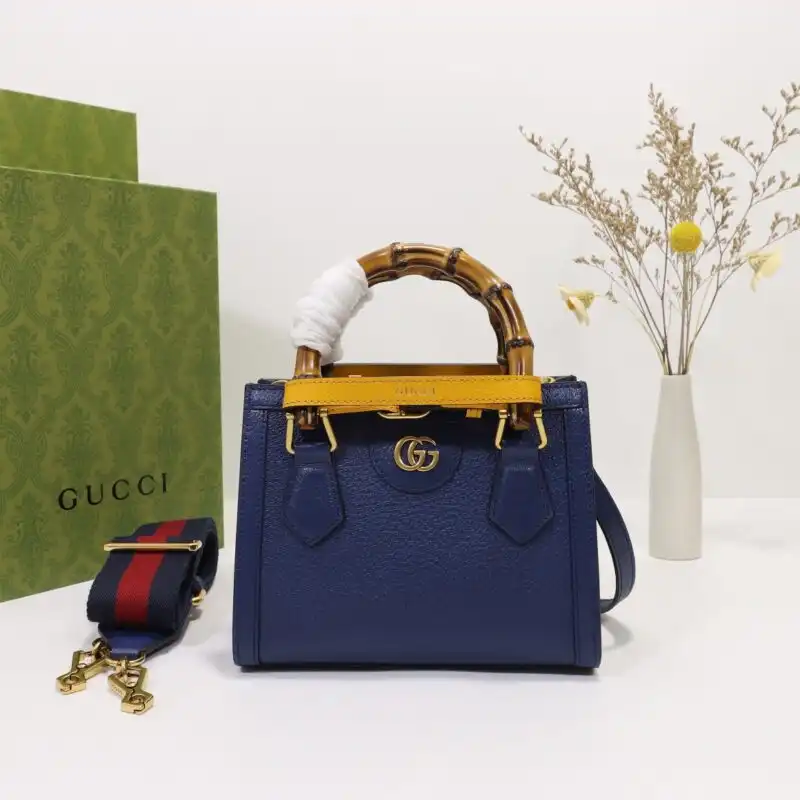 Discover timeless elegance with the Gucci Diana Small Tote in serene blue. Perfect for any occasion, it’s your new cherished companion. 💙✨👜 https://tinyurl.com/2y7htezh