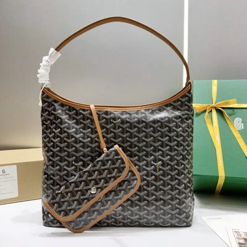 Discover the elegance of Goyard Boheme in warm brown tones. A timeless piece that adds a touch of sophistication to your style. ✨👜💖 https://tinyurl.com/26bujw5w