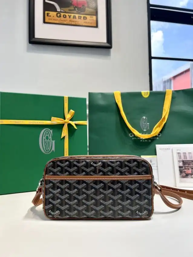 Discover the exquisite Goyard Cap Vert in rich red-brown. A timeless piece that adds elegance to any ensemble. 🌟❤️👜 https://tinyurl.com/23ms7gde