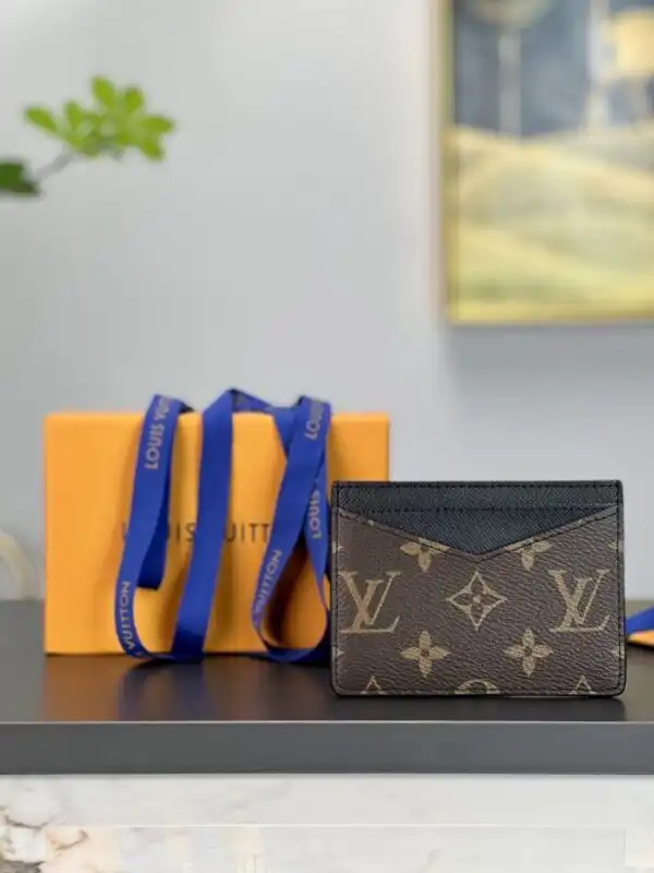 Discover elegance with the Louis Vuitton Brown Card Holder. Perfectly crafted to hold your essentials with love and style. 💖✨👜 https://tinyurl.com/27ggpdj7