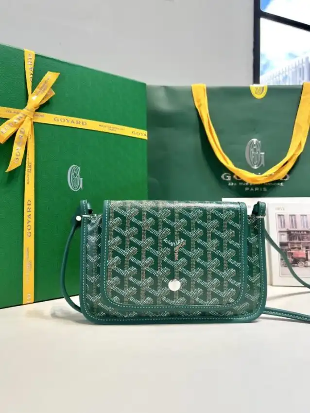Discover elegance with the Goyard Plumet Pocket Wallet in serene green. A perfect blend of beauty and functionality for your essentials. 💚✨👜 https://tinyurl.com/2b32zkrm