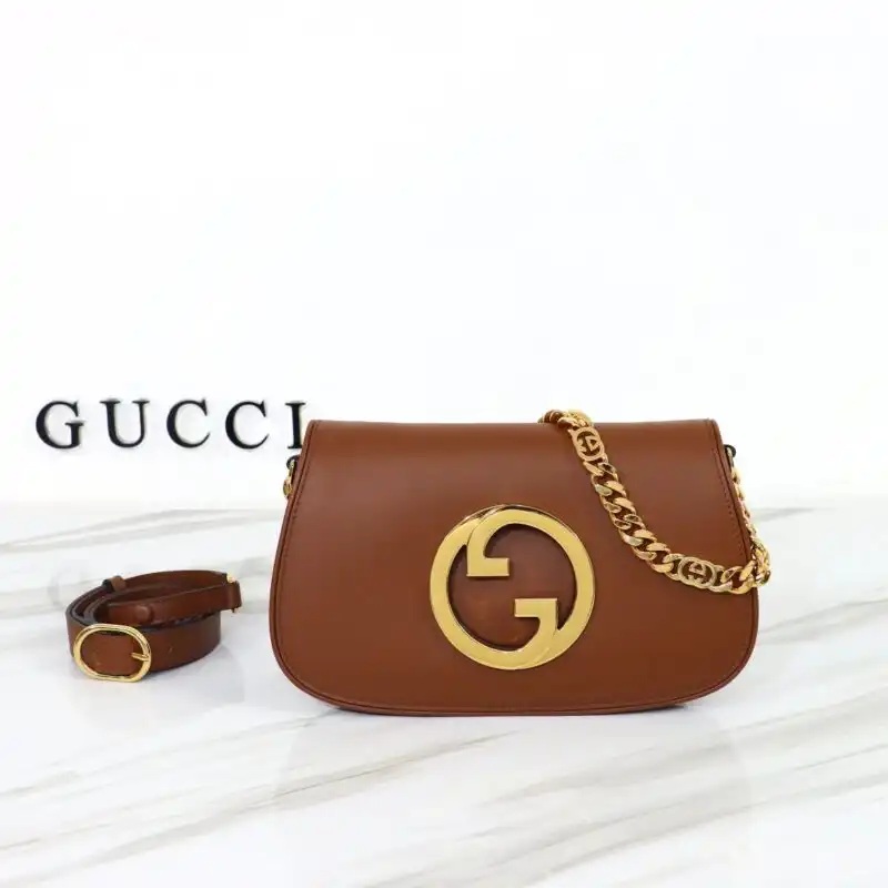 Discover the elegance of the Gucci Blondie Leather in a warm brown hue. Perfect for adding a touch of luxury to your style! 👜✨💖 https://tinyurl.com/24m3o5ev