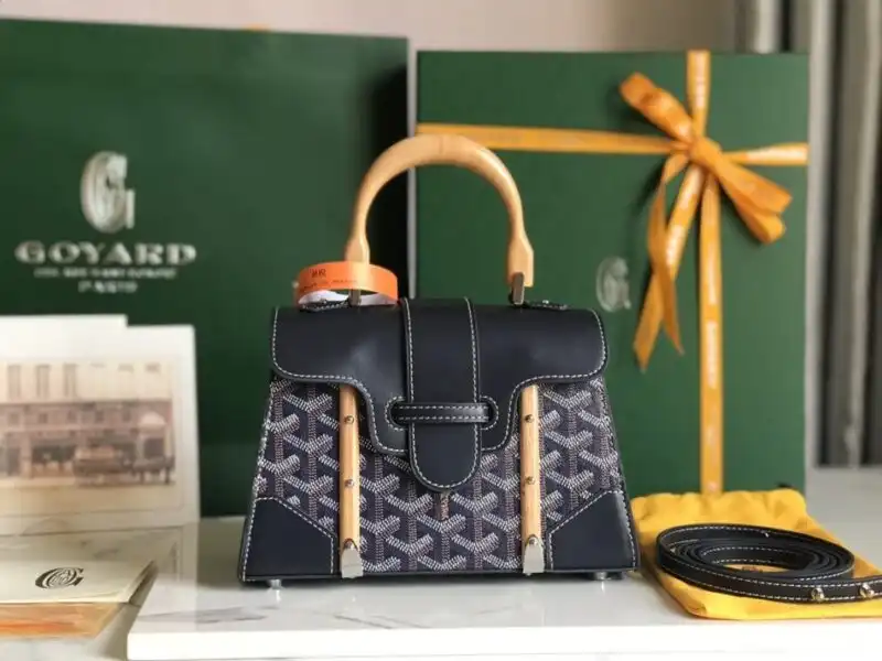 Discover the elegance of the Goyard Sigon PM in Black. A timeless accessory to elevate your style with grace. 🖤✨👜 https://tinyurl.com/26np5ont
