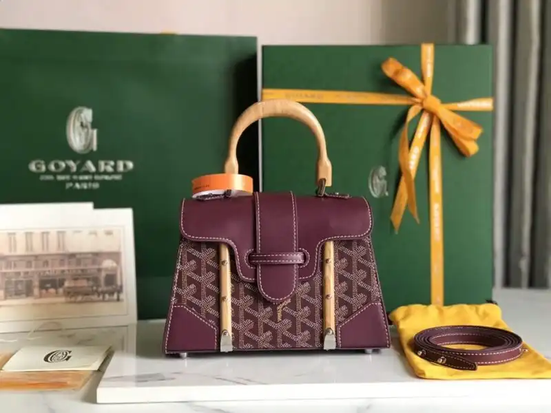 Discover the elegance of the Goyard Sigon PM in Bordeaux. A timeless piece that adds charm to any outfit. 🍷✨👜 https://tinyurl.com/29vrrafg