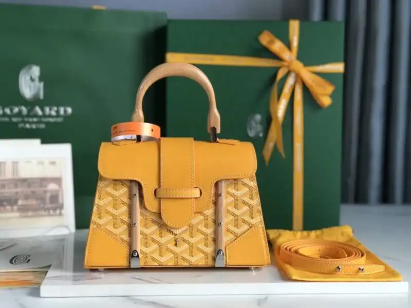 Discover the elegance of the Goyard Sigon PM in cheerful yellow. Perfect for brightening your day! ✨💛👜 #LuxuryLove https://tinyurl.com/23abqxlx