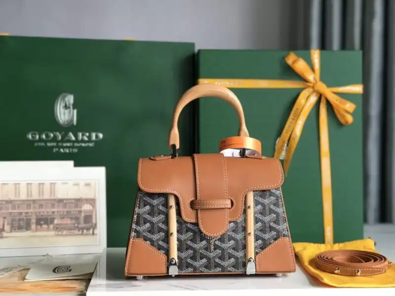 Discover the elegance of the Goyard Sigon PM in rich brown. 🎒✨ A timeless companion for your everyday adventures! 💖🌿 https://tinyurl.com/223kagaa