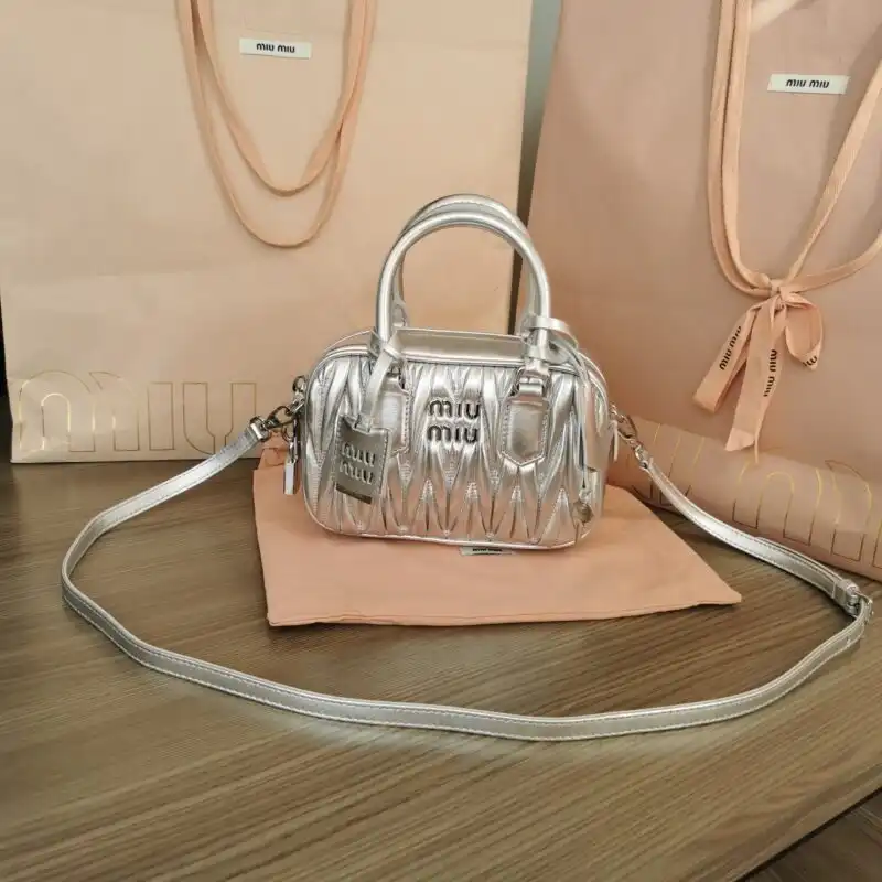 Discover the elegance of the Miu Miu Arcadie Small Silver, a perfect blend of charm and sophistication. ✨💖✨ Embrace your style! https://tinyurl.com/2237jzf7