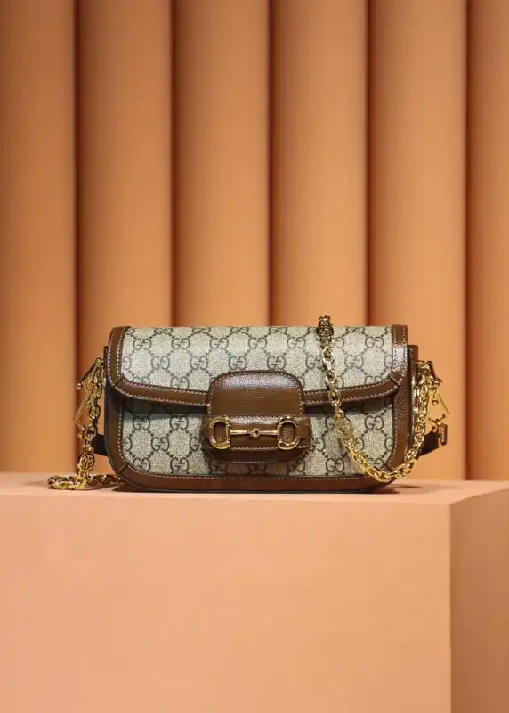 Elevate your style with the enchanting Gucci Baguette Bag 🌟. A perfect blend of elegance and charm awaits you! 💖👜 https://tinyurl.com/2bp7r3xu