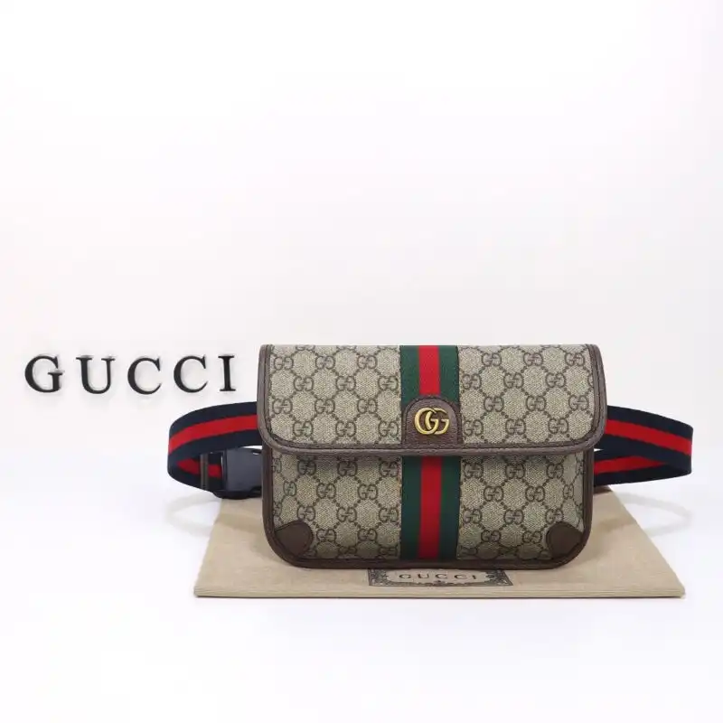 Discover the elegance of the Gucci Ophidia GG Small Waist Bag. Perfect for adding a touch of luxury to any outfit! ✨💖👜 https://tinyurl.com/2266979x