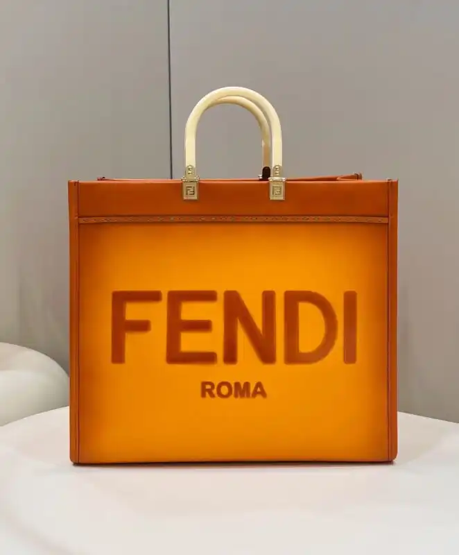 Introducing the Fendi Peekaboo Tote in a lovely shade of orange! 🌼✨ Perfect for adding a pop of color to your day! 👜💕 https://tinyurl.com/26hx7h3l