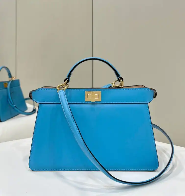 Introducing the Fendi Peekaboo Large in a soothing blue hue—perfect for adding elegance to your style. Embrace luxury! 💙✨👜 https://tinyurl.com/27jpoxsw