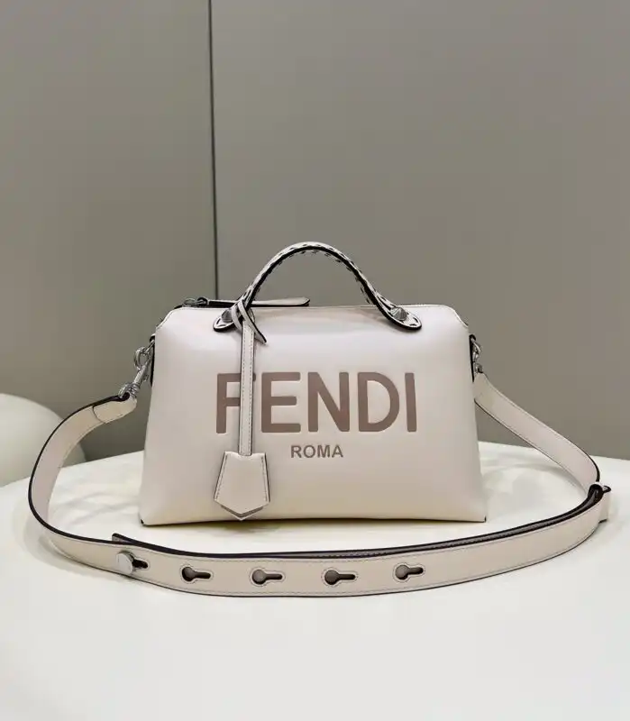 Discover the elegance of the Fendi By The Way Boston in Beige. A timeless piece that complements your every moment. 🌼✨👜 https://tinyurl.com/267487mh