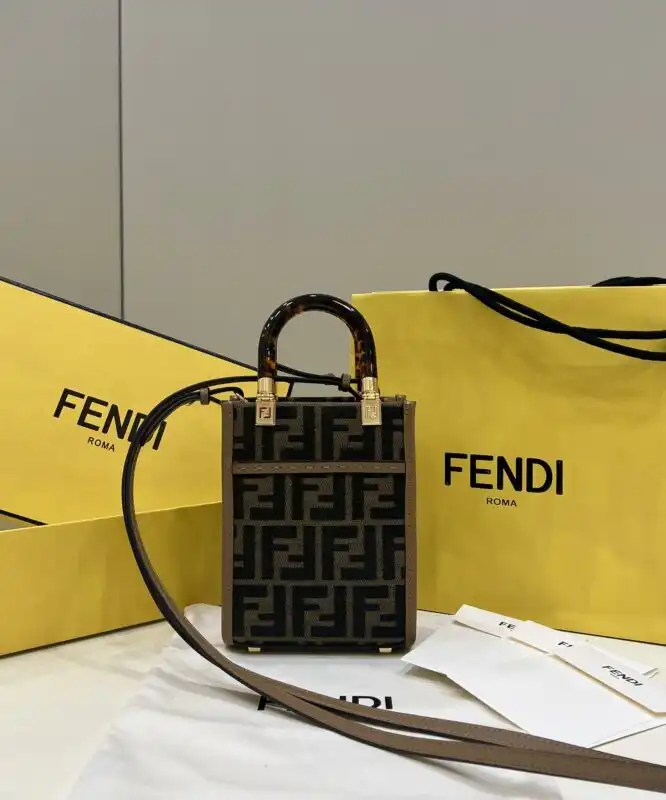 Discover the charm of the Fendi Mini Tote in brown canvas—a perfect blend of elegance and practicality for your everyday adventures. 🌟👜✨ https://tinyurl.com/2985ztgz