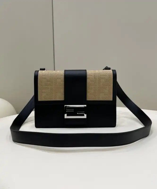 Discover the elegance of the Fendi Baguette Pouch in timeless black. Perfect for any occasion, it’s a lovely addition to your collection! 🖤✨👜 https://tinyurl.com/2dersb82