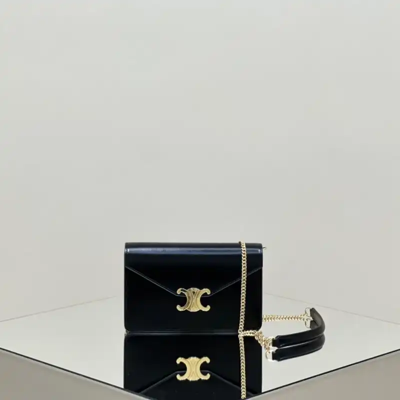 Discover the elegance of the Celine Chain WOC, a timeless accessory that adds a touch of sophistication to any outfit. ✨💖👜 https://tinyurl.com/2acb43t2