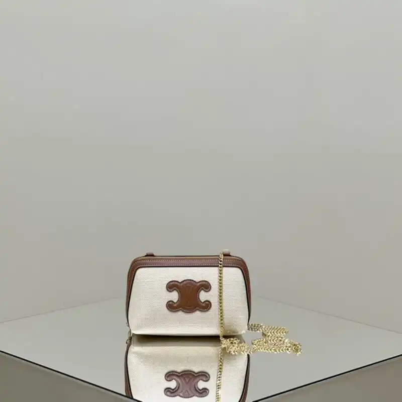 Introducing the Celine Triomphe Clutch in elegant white 🌼✨—a timeless accessory that beautifully complements your every moment. Embrace sophistication! 🌸🤍 https://tinyurl.com/23juvpj8