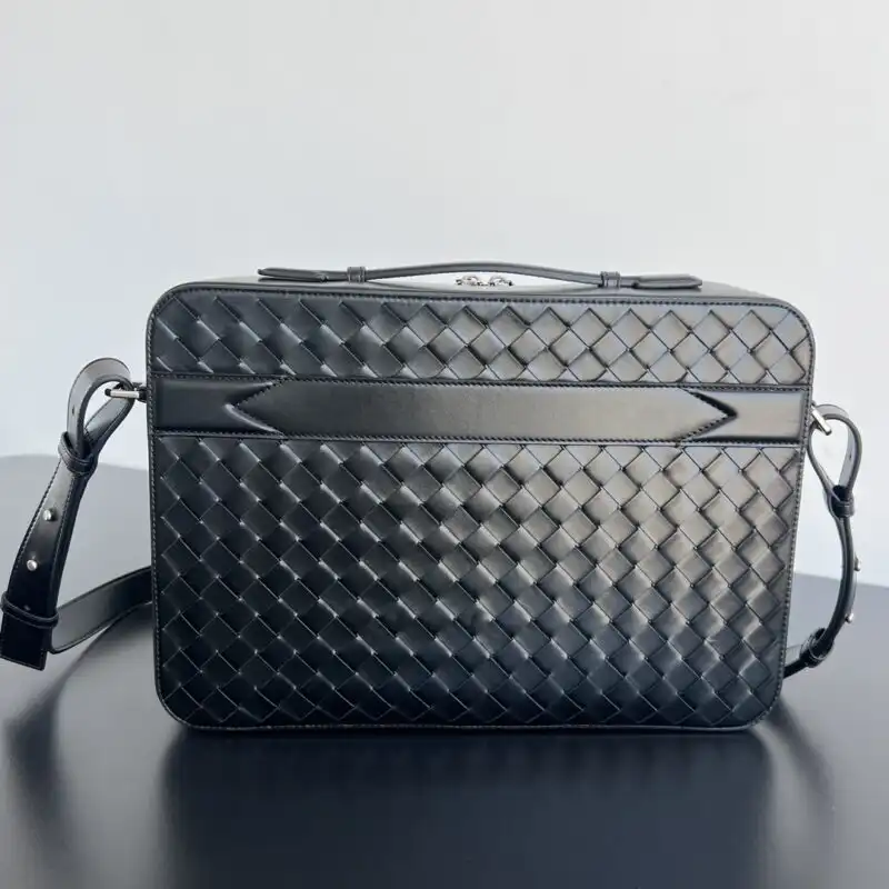 Discover elegance with the Bottega Veneta Black Briefcase. Perfect for your daily adventures, combining style and functionality effortlessly. 🖤✨👜 https://tinyurl.com/26jmzww6
