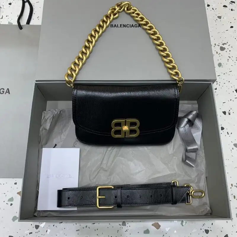 Discover the elegance of the Balenciaga Small BB Black, a timeless piece that adds a touch of sophistication to any outfit. 🖤✨👜 https://tinyurl.com/29ovxz4h