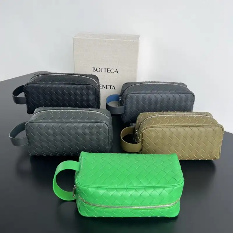 Discover elegance with the Bottega Veneta Toiletry Bag. Perfectly crafted to carry your essentials with love and style. ✨💖👜 https://tinyurl.com/2xs7monv