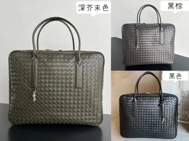 Discover the Bottega Veneta Travel Briefcase: a blend of elegance and functionality, perfect for your journeys. ✈️✨ Carry your dreams with grace! 🌟💼 https://tinyurl.com/25fkntpz