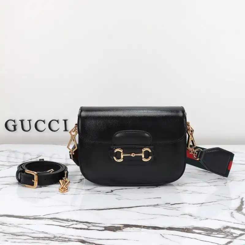 Discover the elegance of the Gucci Horsebit 1955 Double G Mini in classic black. A timeless piece to cherish forever! 🖤✨👜 https://tinyurl.com/295tqkom