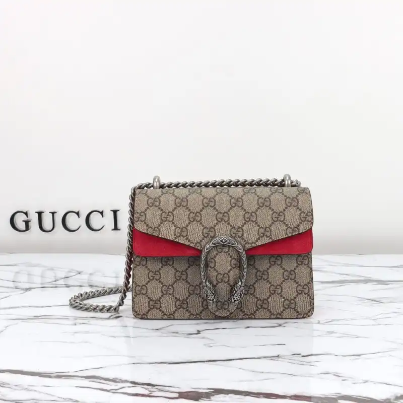 Discover the elegance of the Gucci Dionysus Supreme in vibrant red. A timeless piece that radiates beauty and grace. ❤️✨👜 https://tinyurl.com/23cm4qco