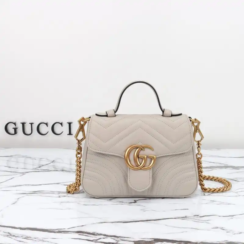 Embrace elegance with the Gucci GG Marmont Top Handle in beige. A timeless accessory that adds warmth and charm to any outfit. 🌟👜💖 https://tinyurl.com/2daf7wyp