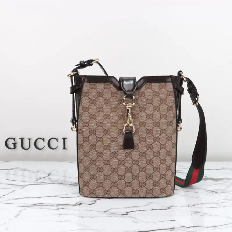 Discover the timeless elegance of the Gucci Medium Bucket in a lovely beige. A perfect companion for your everyday adventures! 🌼✨👜 https://tinyurl.com/23zsqdey