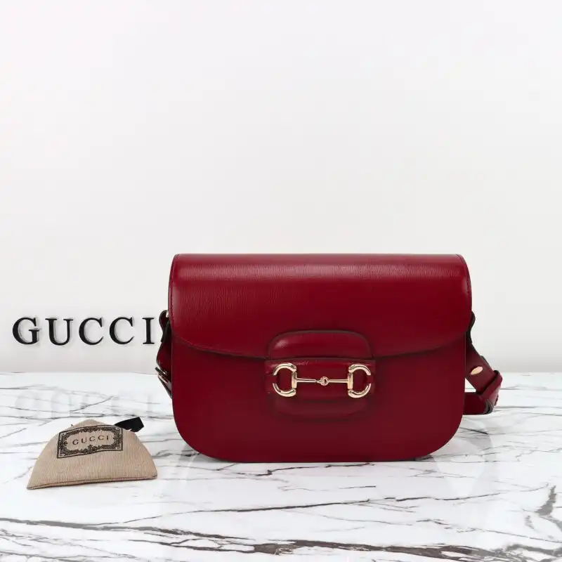 Discover the timeless elegance of the Gucci G 1955 Horsebit in a vibrant red. Perfect for adding a touch of sophistication! ❤️✨ https://tinyurl.com/297azobo