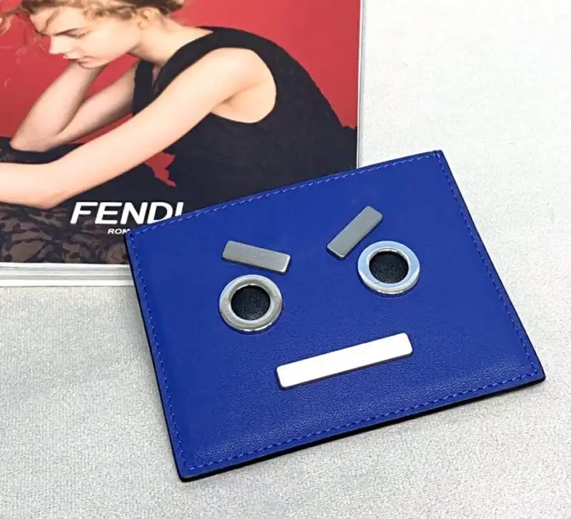 Discover elegance with the Fendi Card Holder in soothing blue. Perfectly crafted for your essentials, it brings joy to every day. 💙✨👜 https://tinyurl.com/2anlkpw4